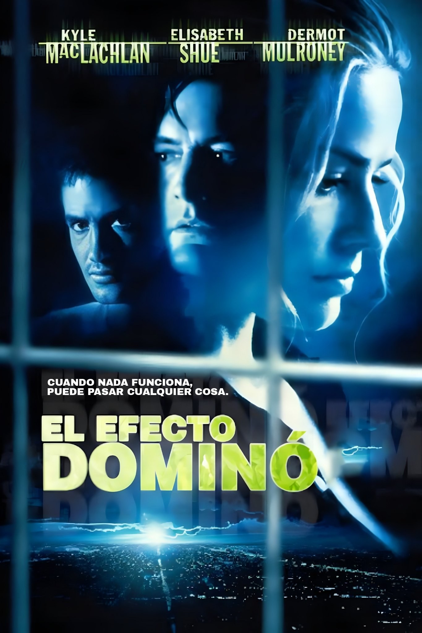 Poster de THE TRIGGER EFFECT (EL EFECTO DOMINÓ) en español