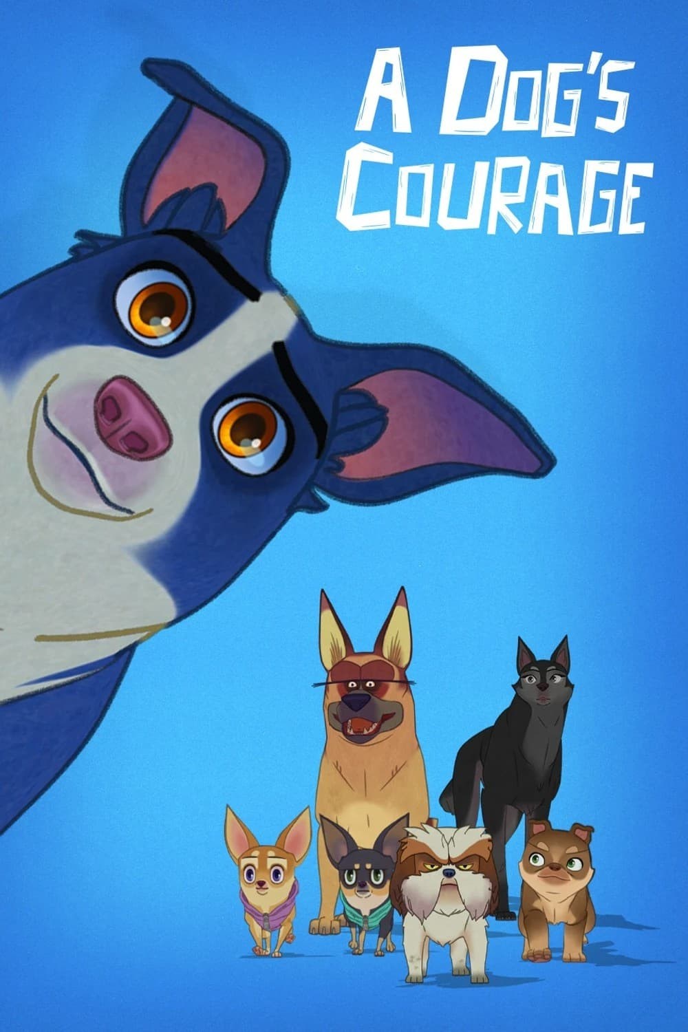 Poster de A DOG'S COURAGE en inglés