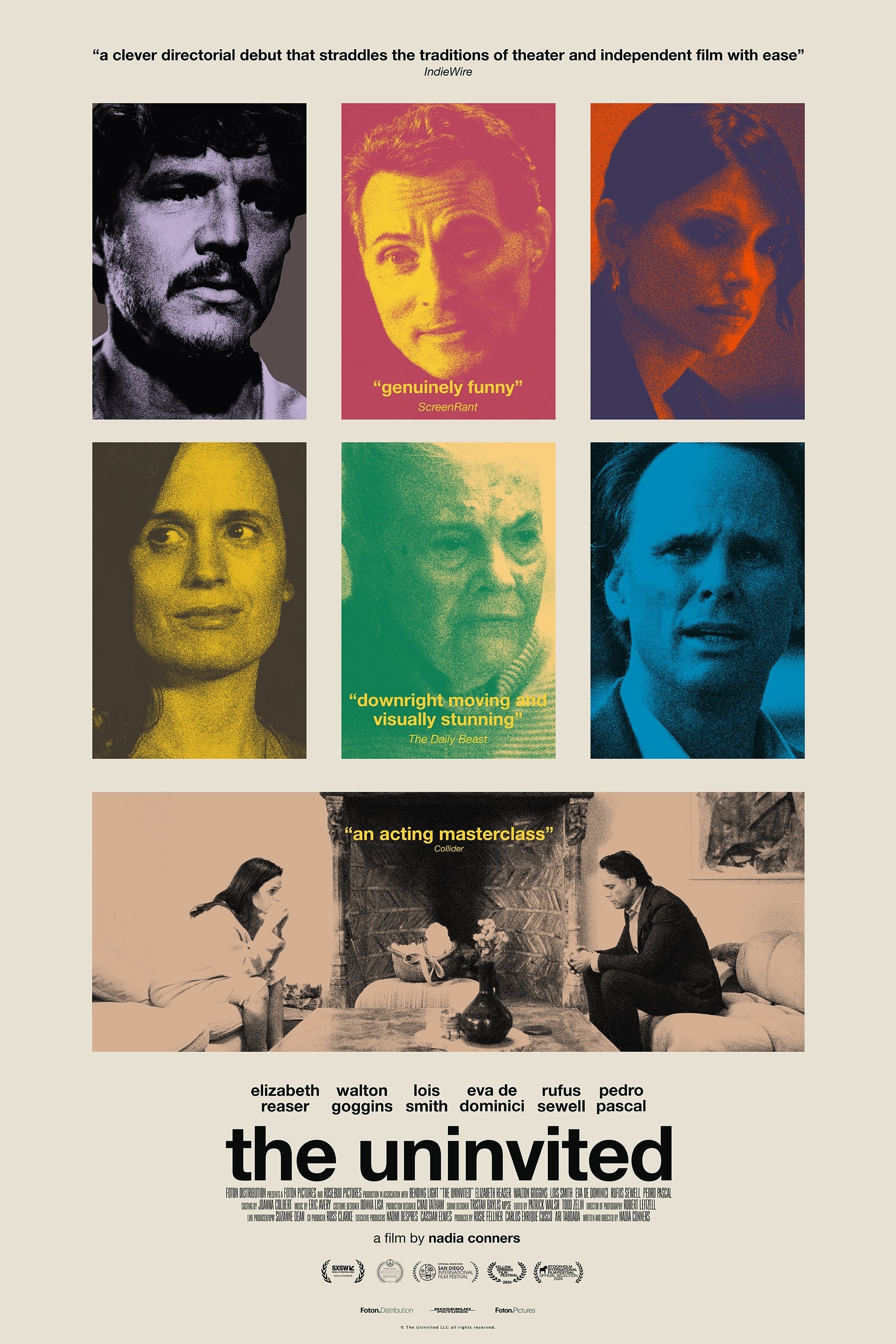 Poster de THE UNINVITED en inglés