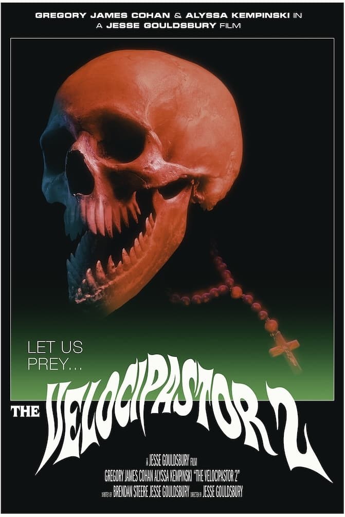 Poster de THE VELOCIPASTOR 2 en inglés