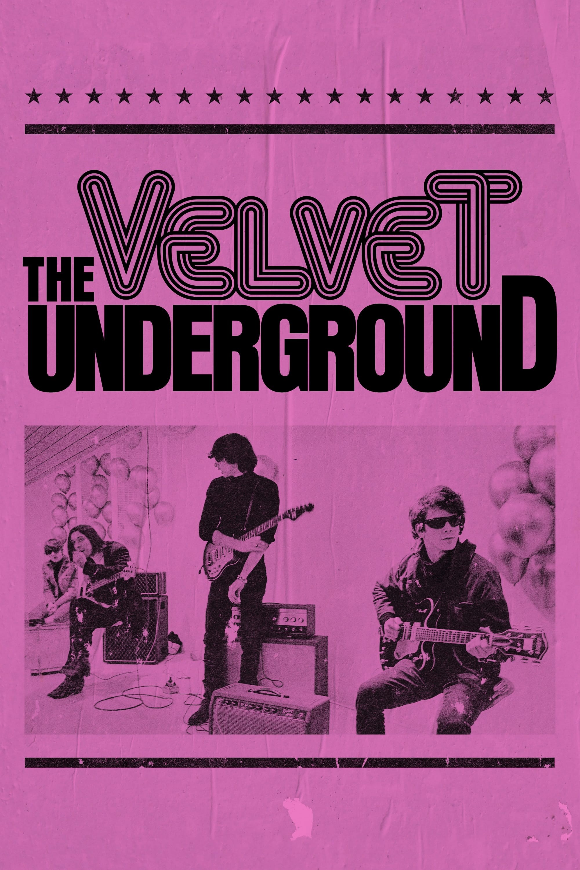 Poster de THE VELVET UNDERGROUND en inglés