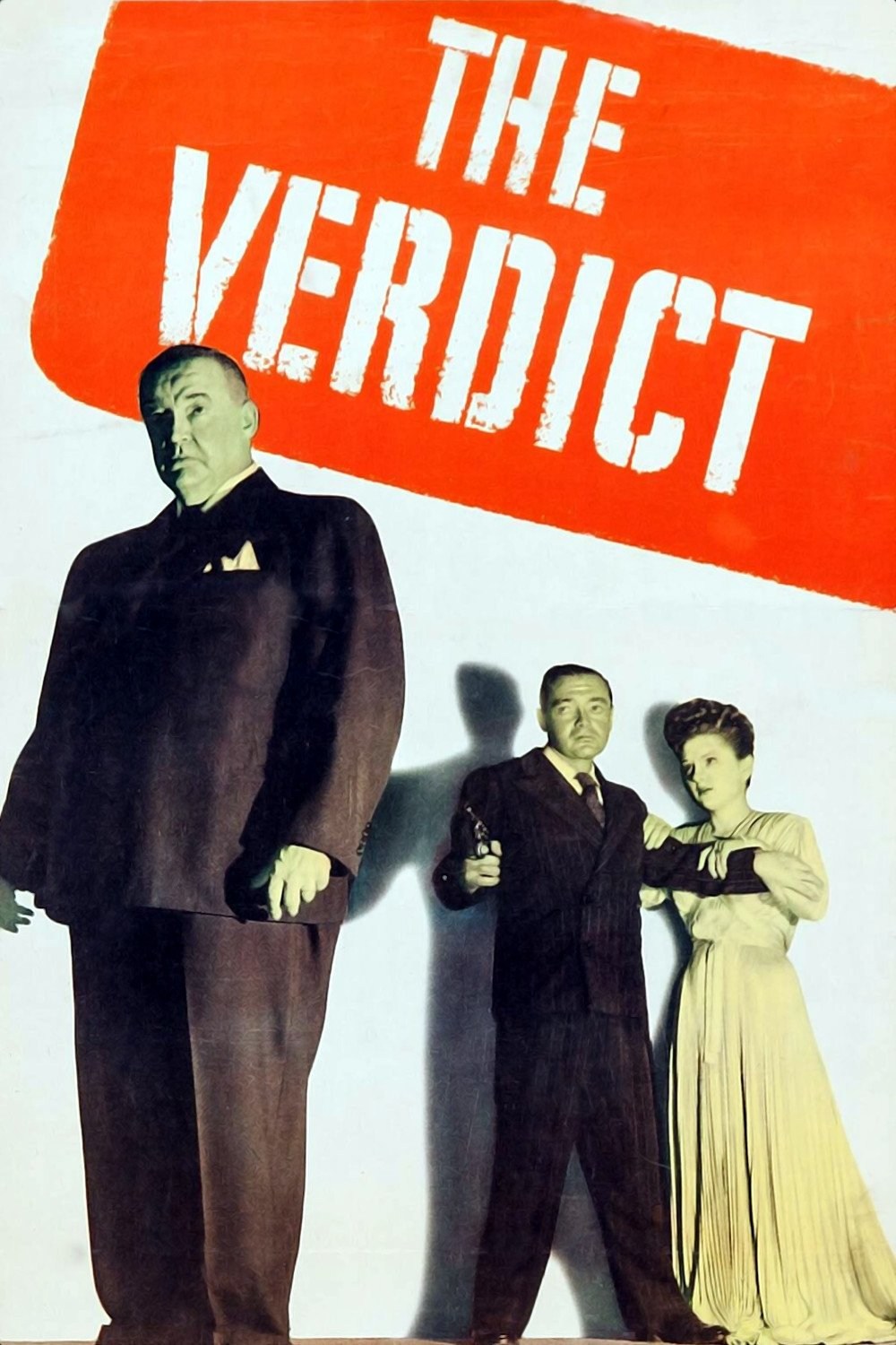 Poster de THE VERDICT en inglés