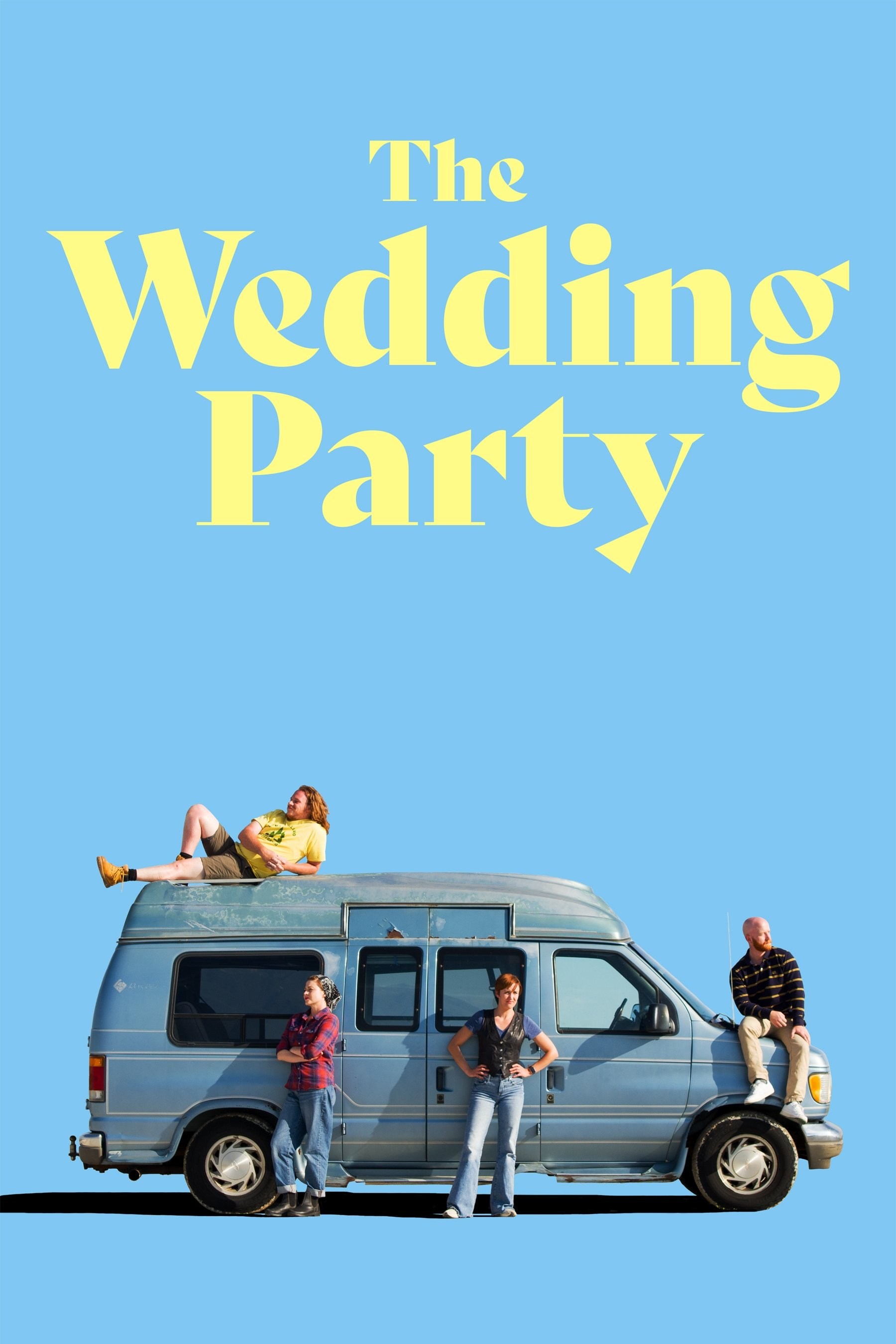 Poster de THE WEDDING PARTY en inglés