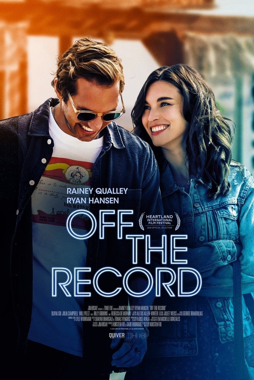 Poster de OFF THE RECORD en inglés