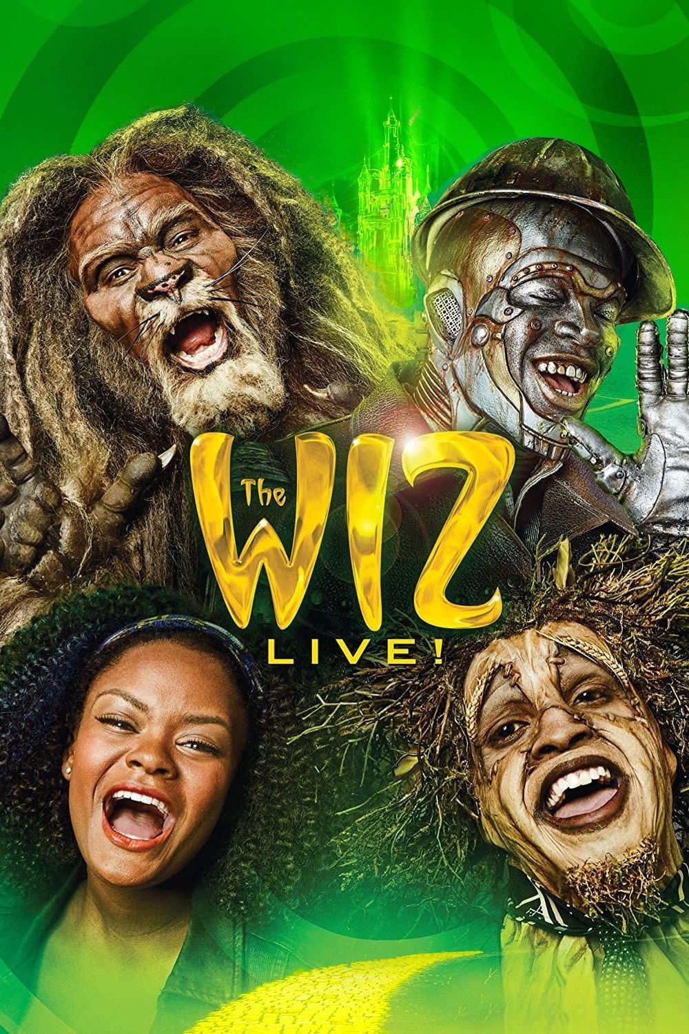 Poster de THE WIZ LIVE! en inglés