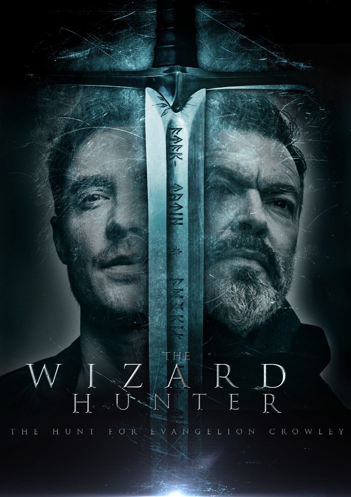 Poster de THE WIZARD HUNTER: THE HUNT FOR EVANGELION CROWLEY en inglés