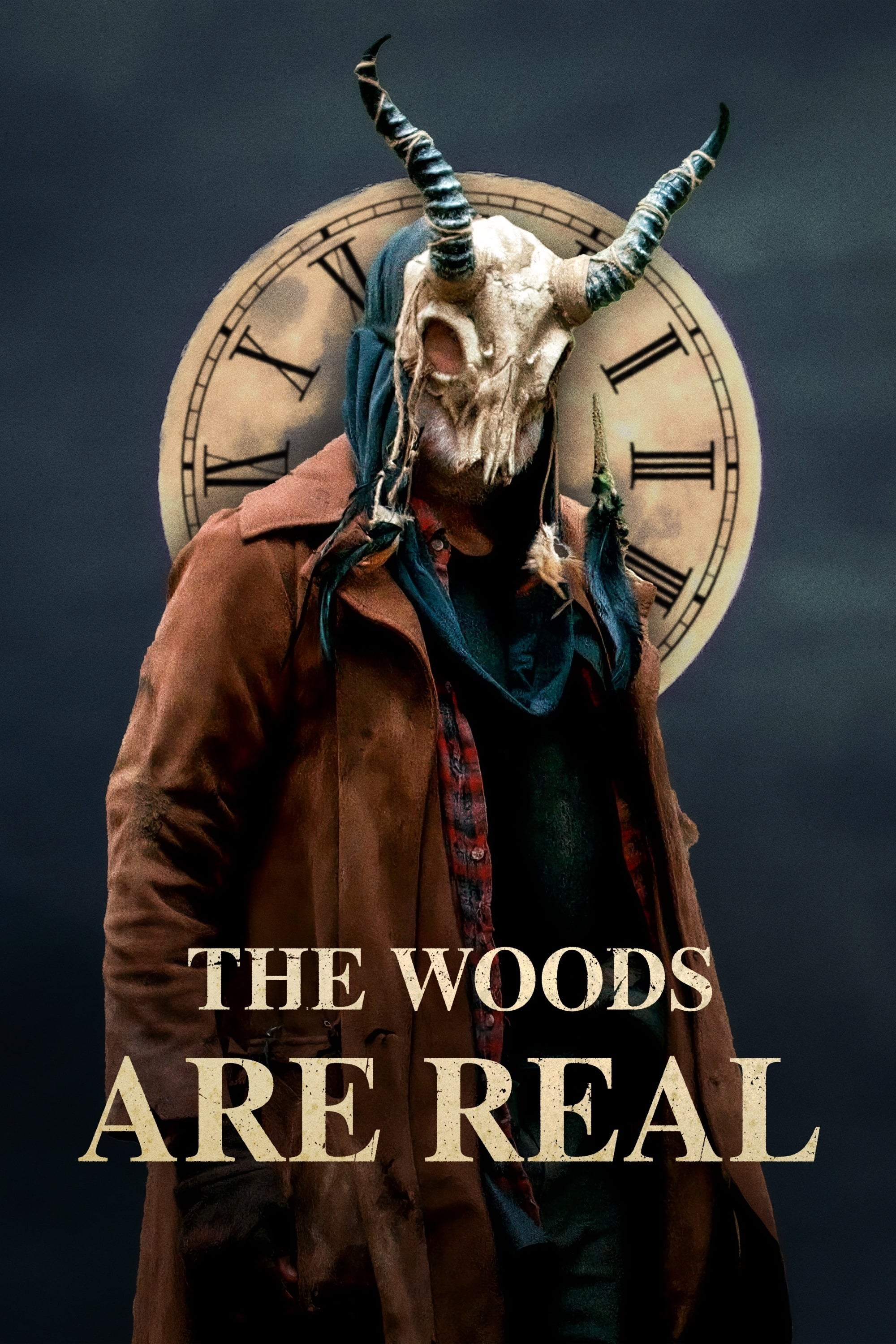 Poster de THE WOODS ARE REAL en inglés