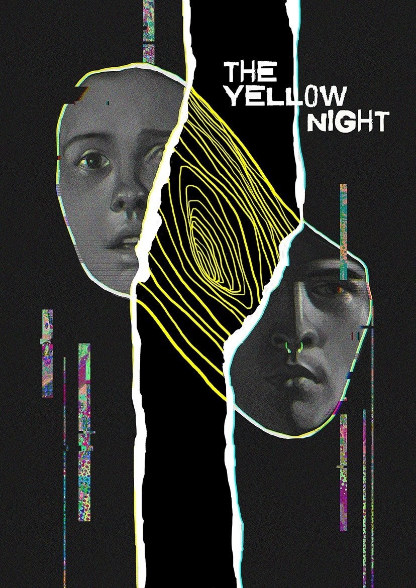 Poster de A NOITE AMARELA en inglés
