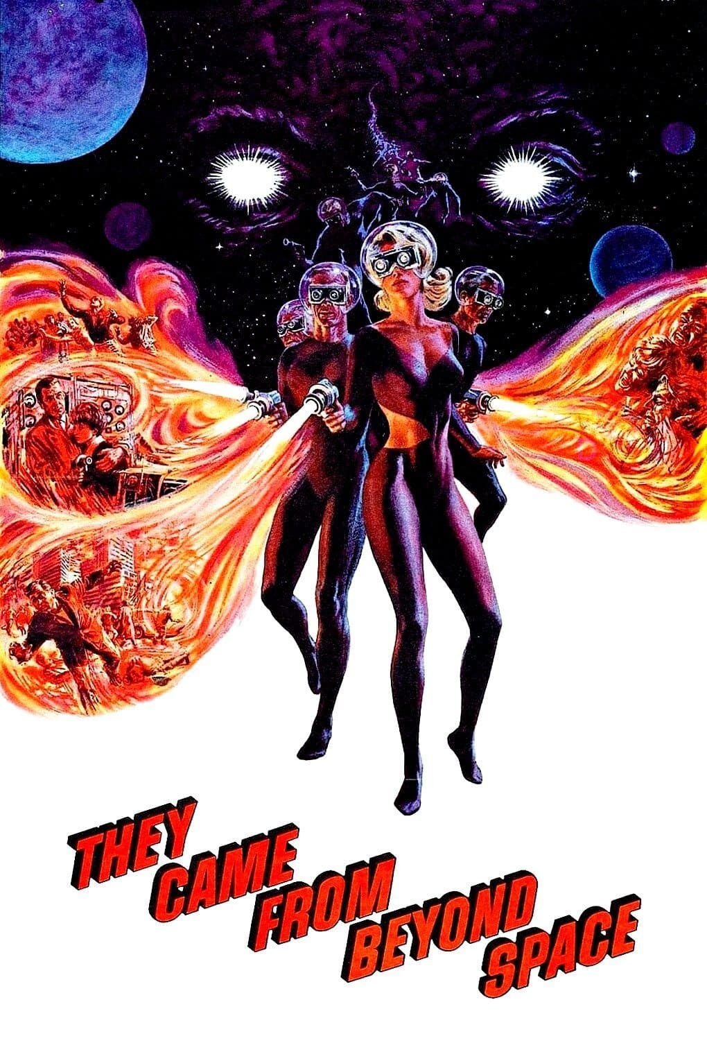 Poster de THEY CAME FROM BEYOND SPACE en inglés