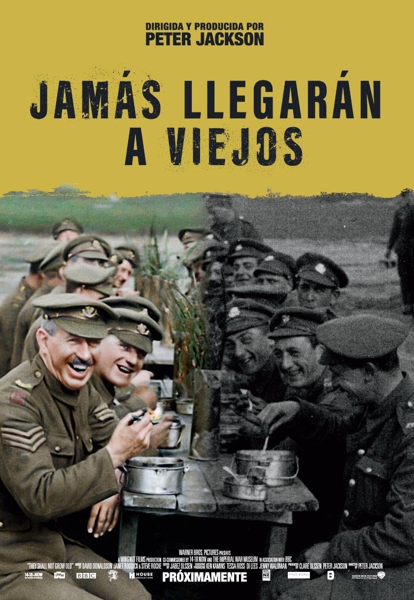 Poster de THEY SHALL NOT GROW OLD en español