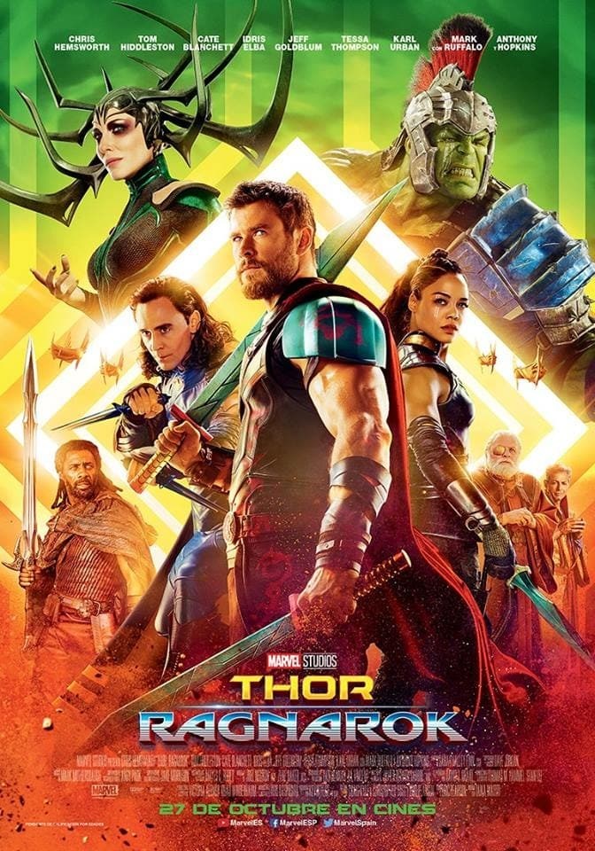 Poster de THOR: RAGNAROK en español