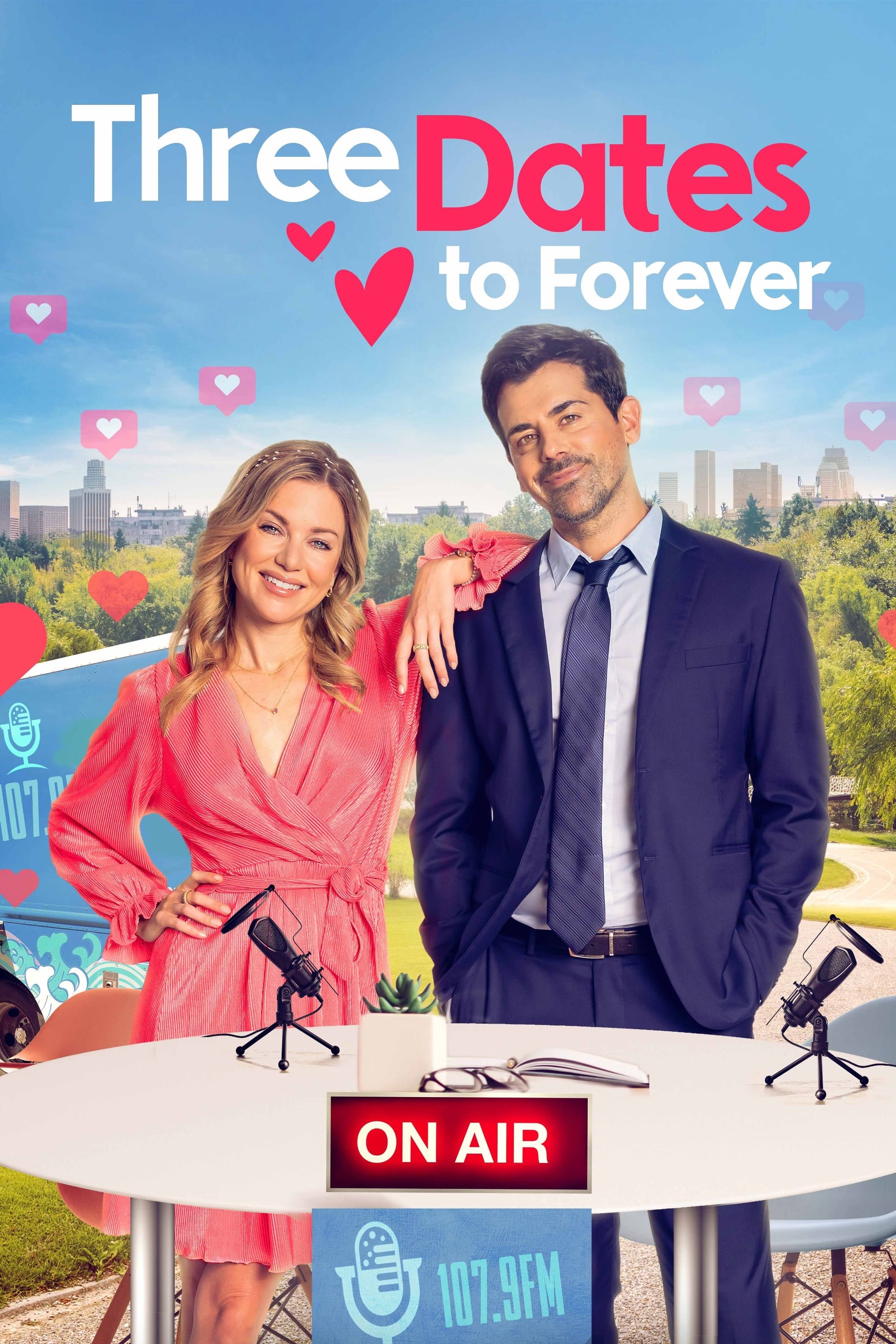 Poster de THREE DATES TO FOREVER en inglés