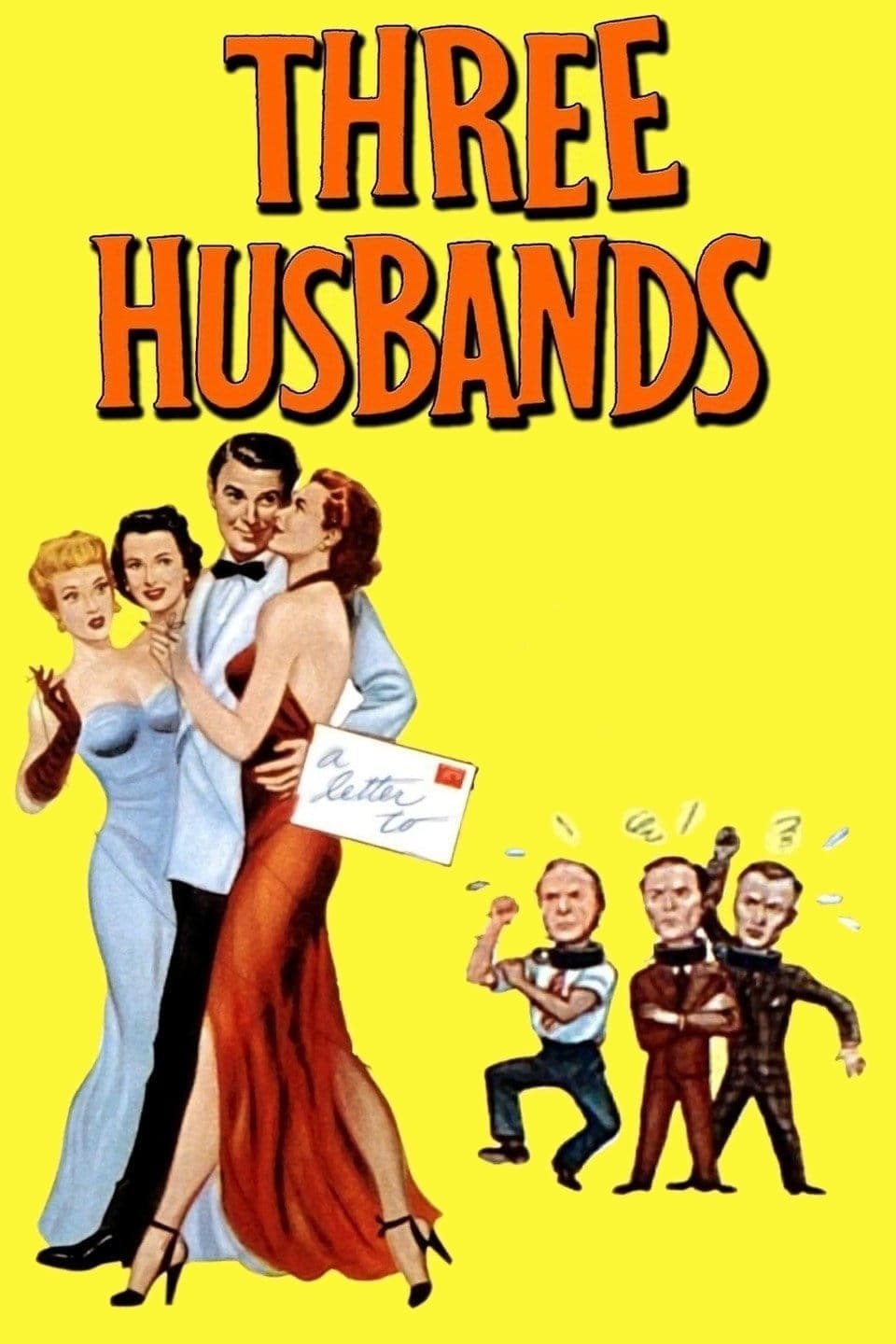 Poster de THREE HUSBANDS en inglés