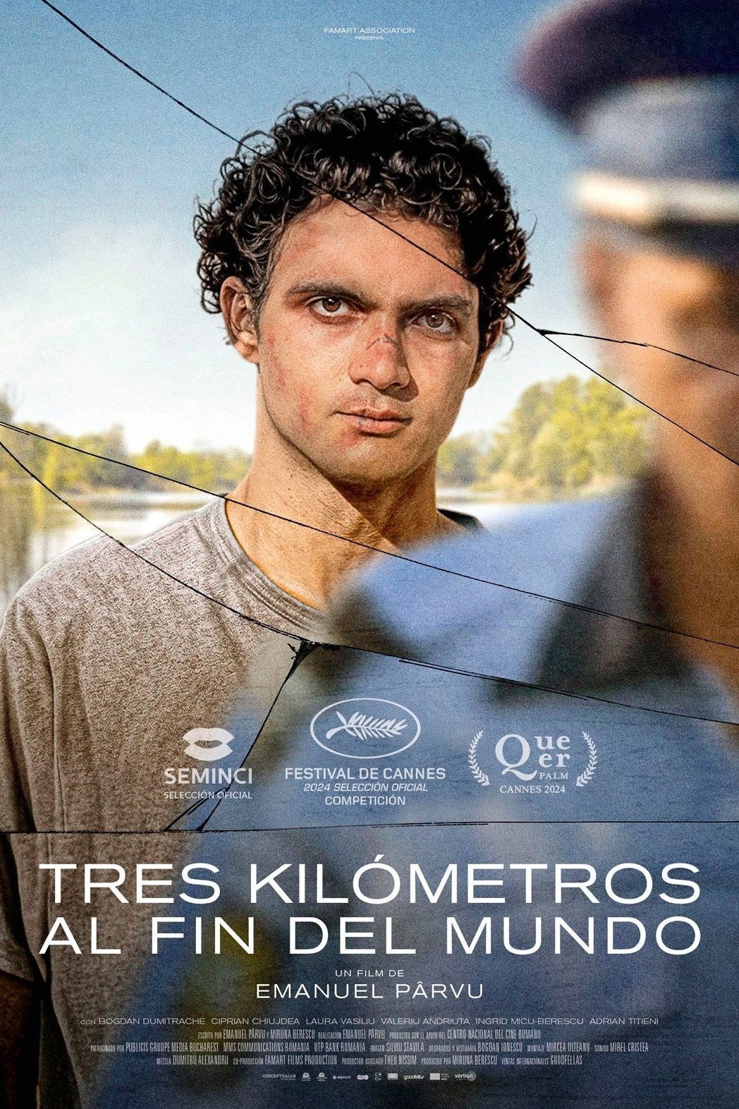 Poster de TRES KILÓMETROS AL FIN DEL MUNDO en español