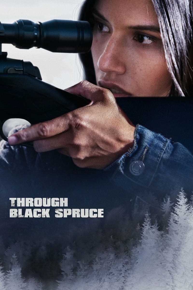 Poster de THROUGH BLACK SPRUCE en inglés