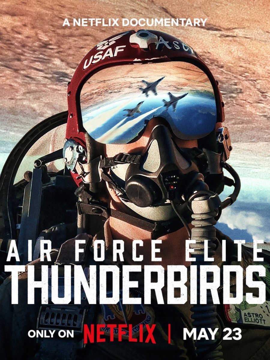 Poster de THUNDERBIRDS: LA ÉLITE DE LA FUERZA AÉREA DE EE. UU. en inglés