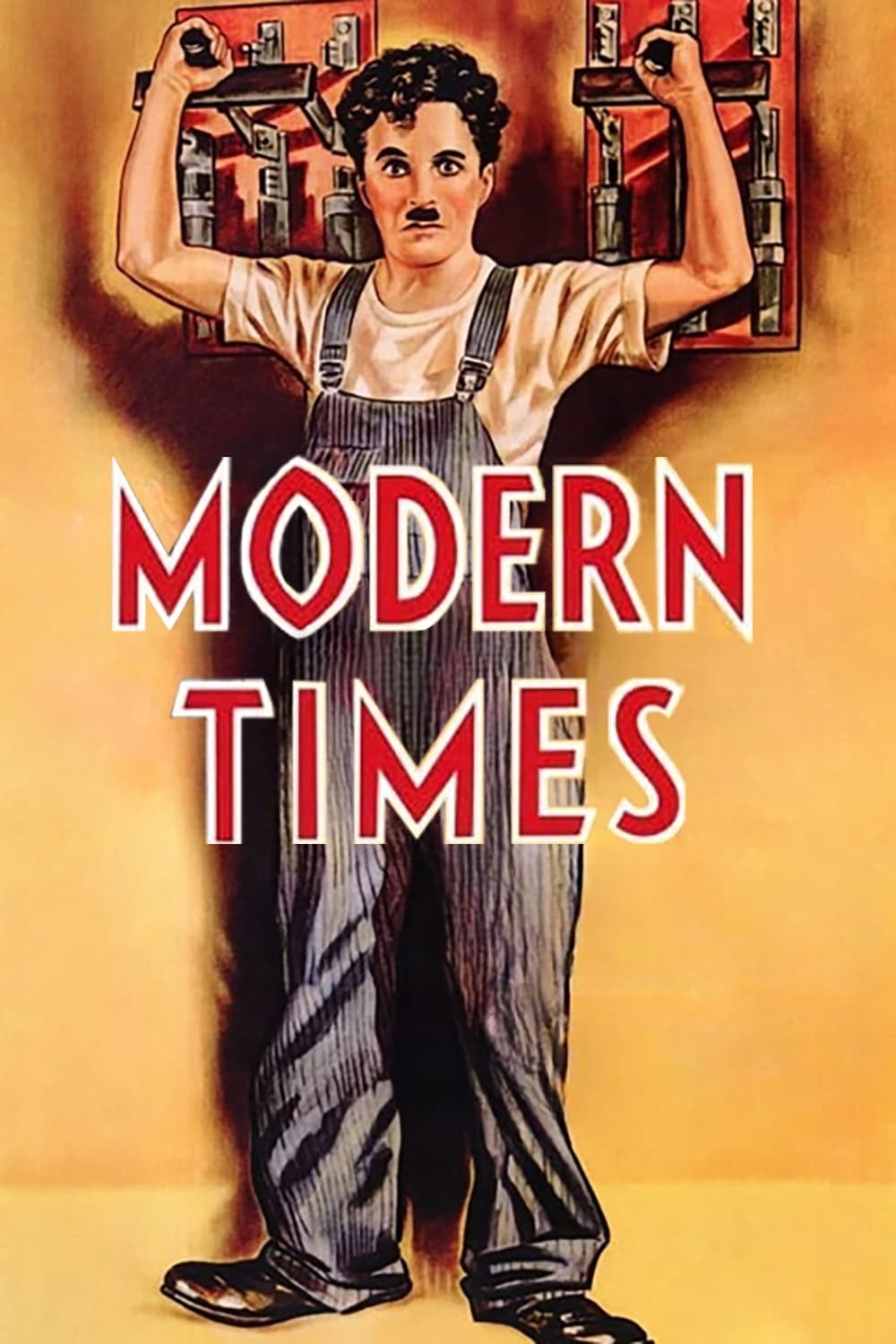 Poster de TIEMPOS MODERNOS en inglés