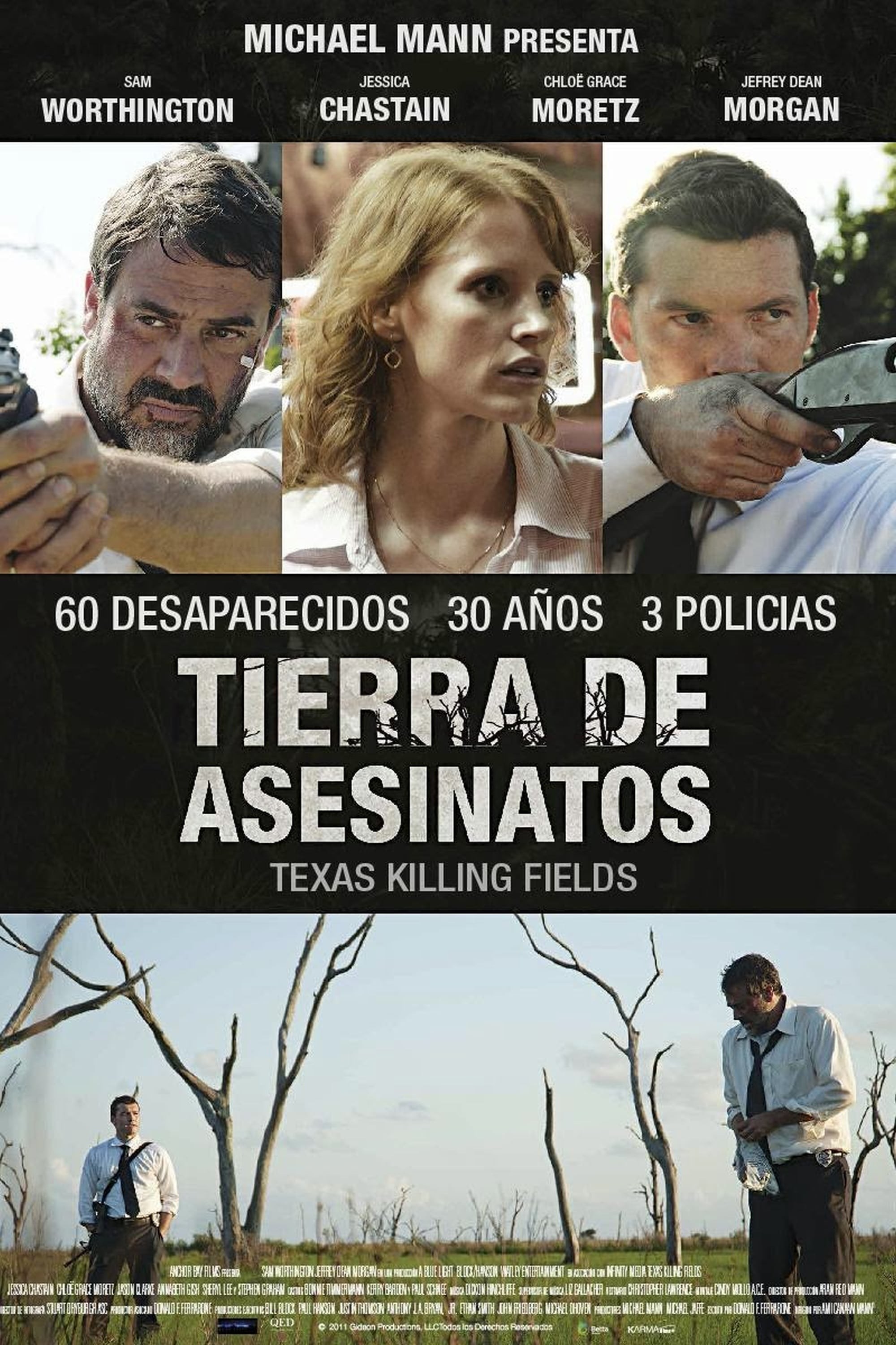 Poster de TIERRA DE ASESINATOS en español