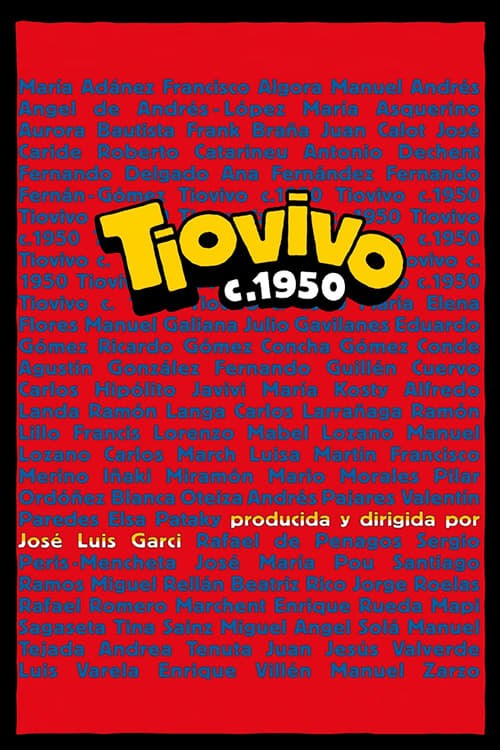 Poster de TIOVIVO C. 1950 en español