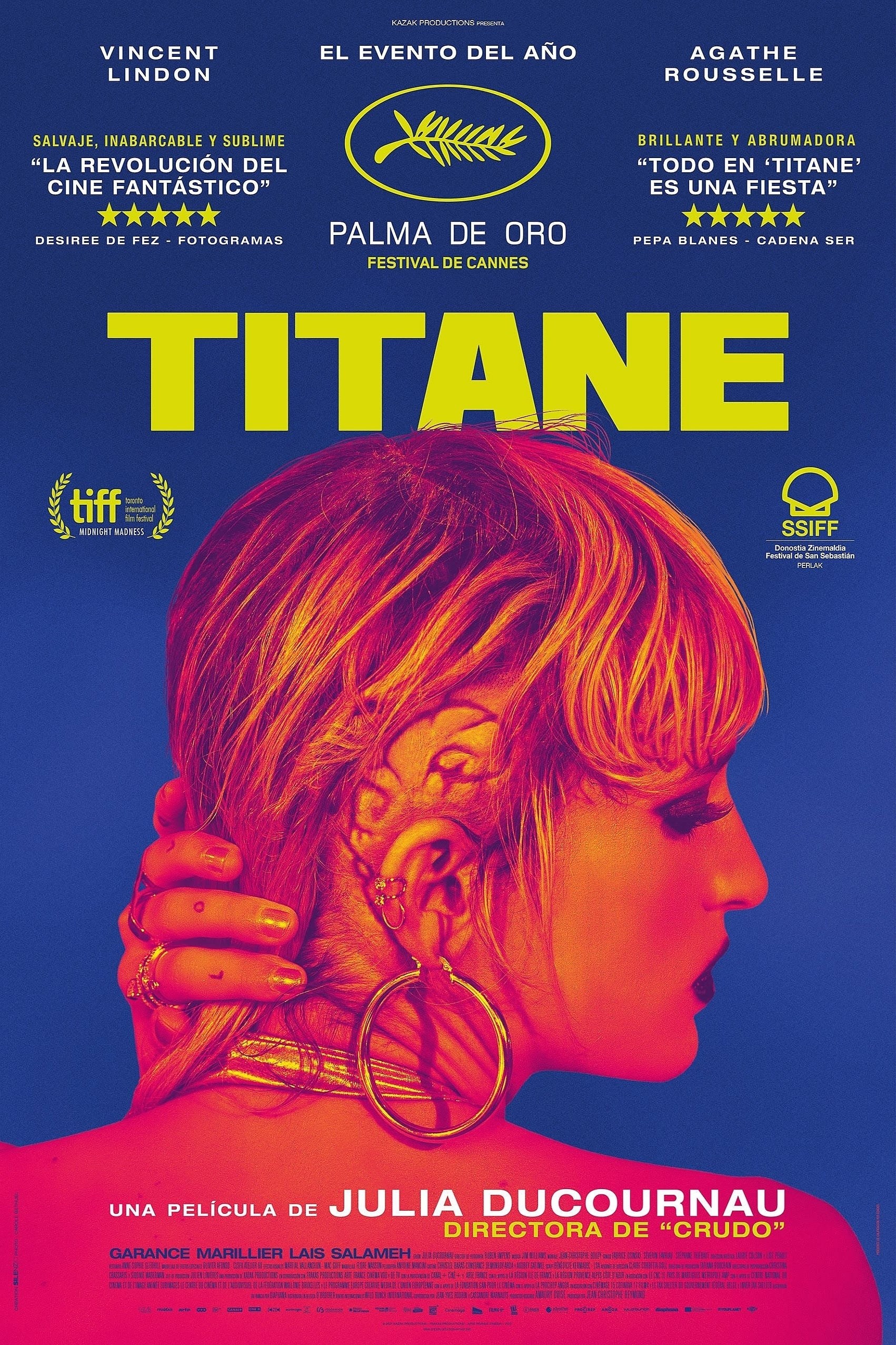 Poster de TITANE en español