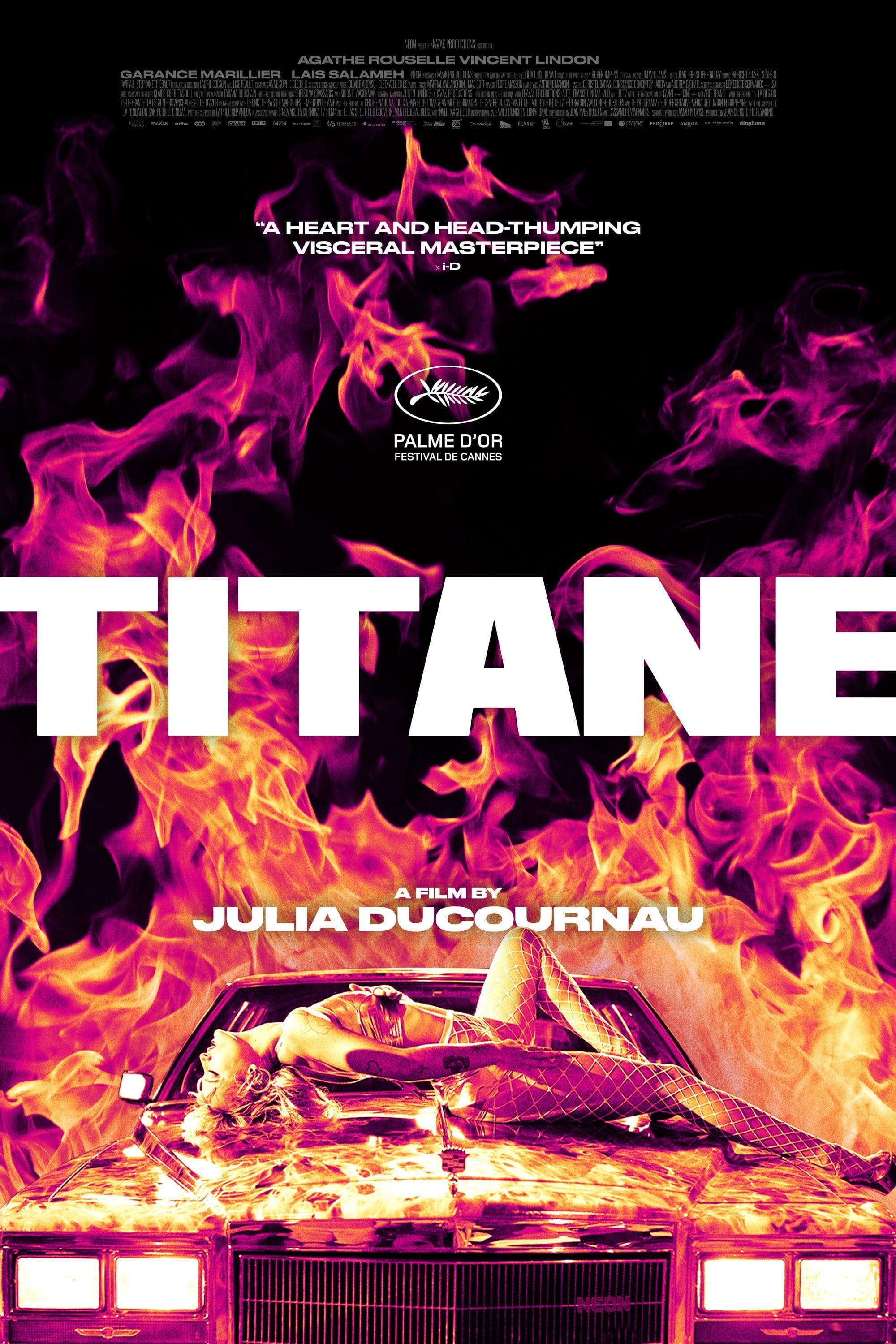 Poster de TITANE en inglés