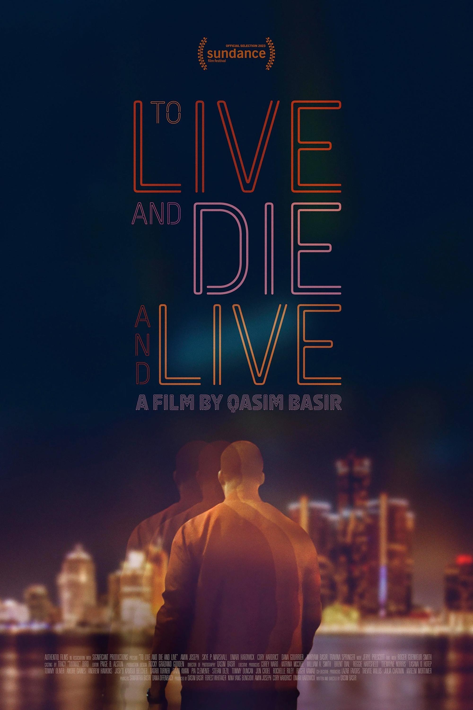 Poster de TO LIVE AND DIE AND LIVE en inglés