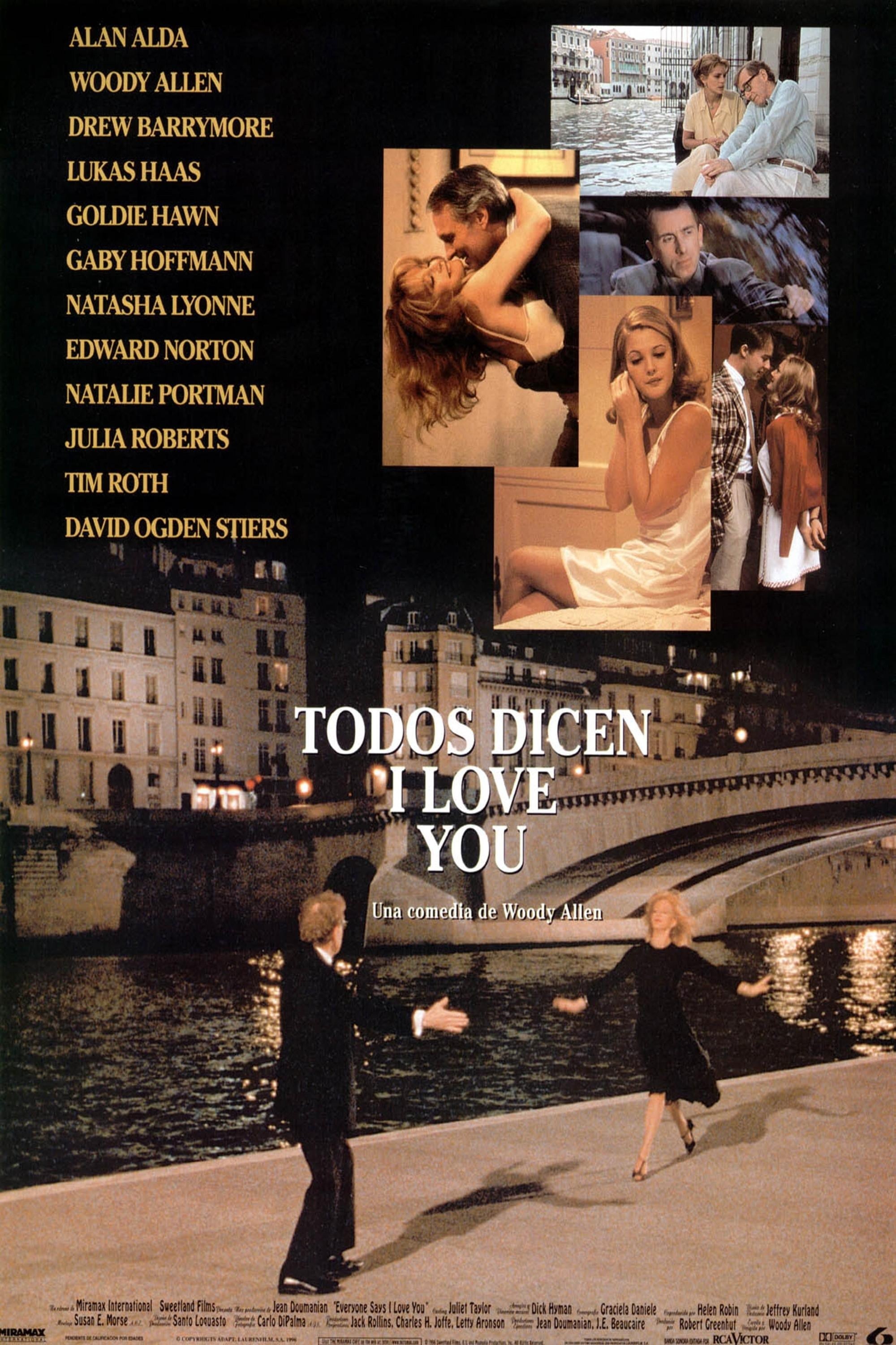 Poster de TODOS DICEN I LOVE YOU en español