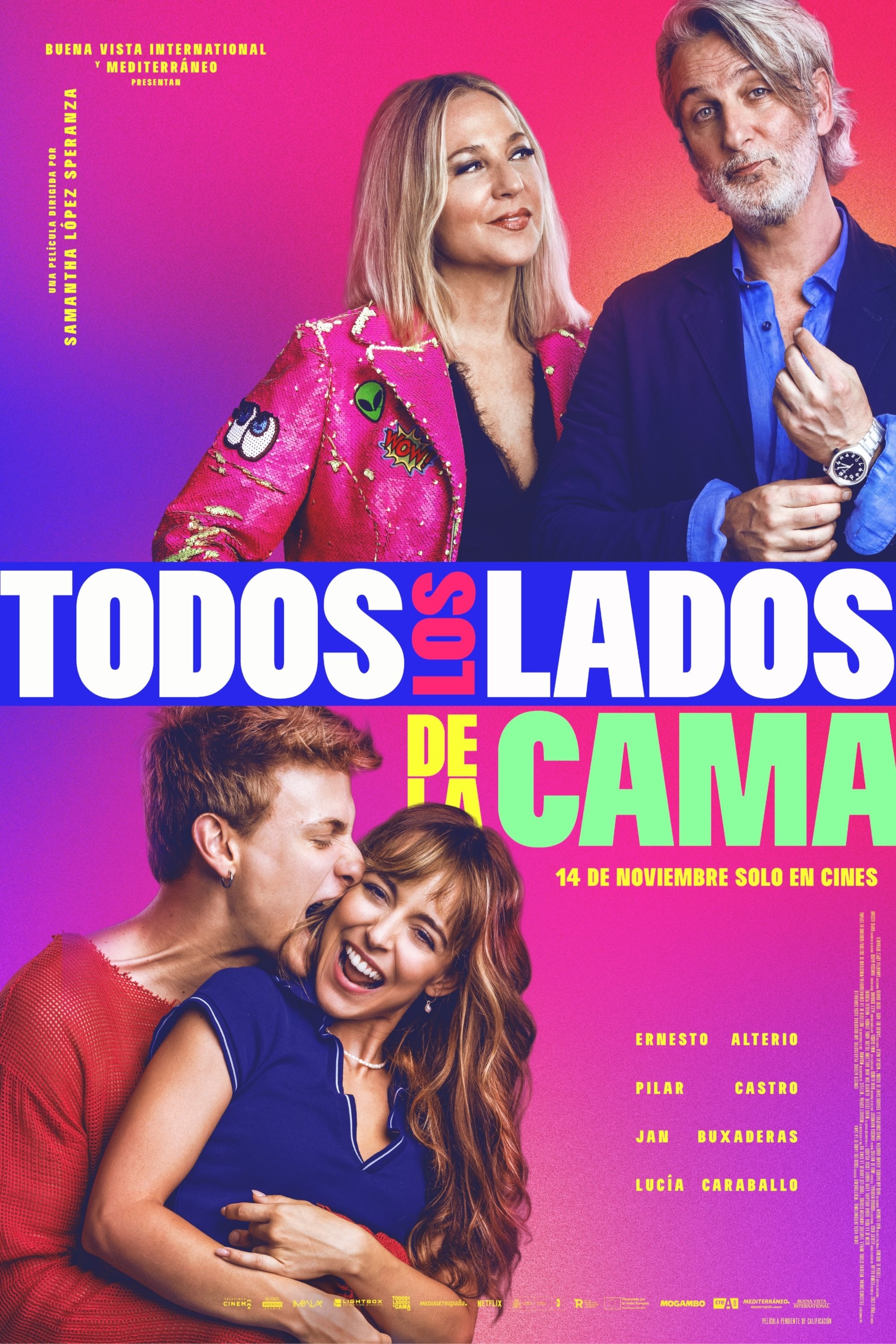Poster de TODOS LOS LADOS DE LA CAMA en español