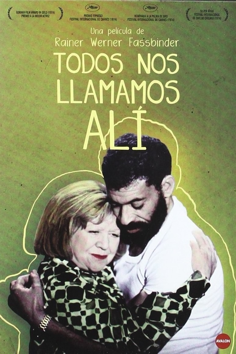 Poster de TODOS NOS LLAMAMOS ALÍ en español