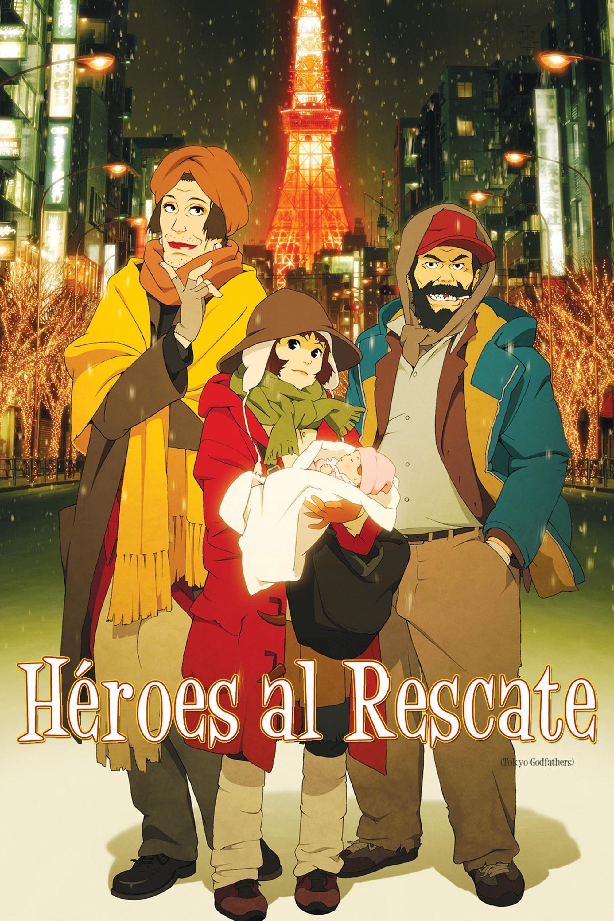 Poster de TOKYO GODFATHERS en español