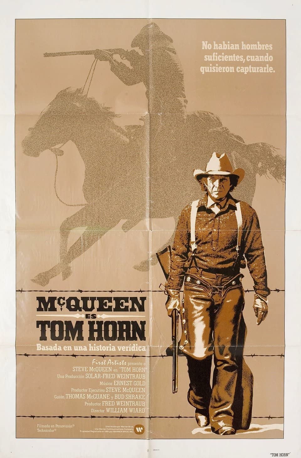 Poster de TOM HORN en español