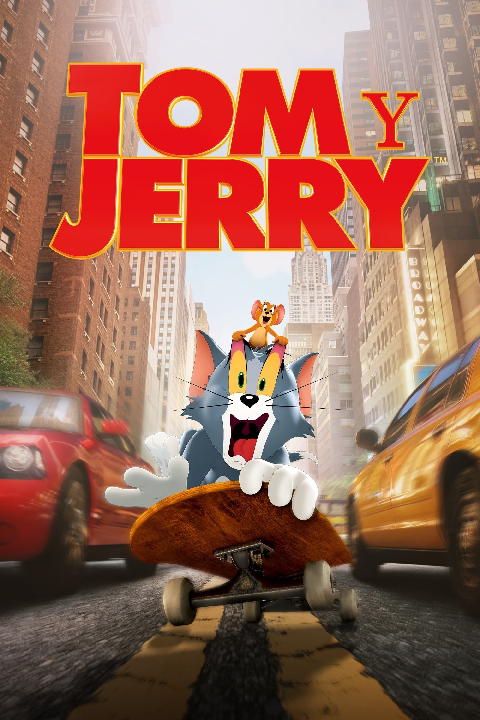 Poster de TOM Y JERRY en español