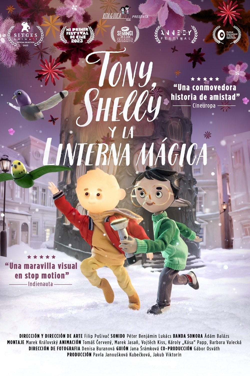 Poster de TONY, SHELLY Y LA LINTERNA MÁGICA en español