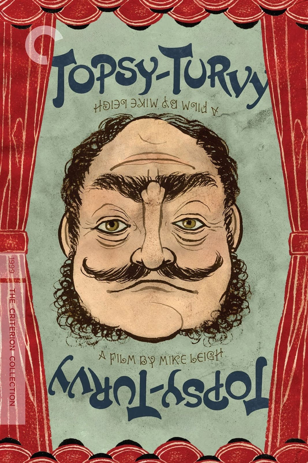 Poster de TOPSY-TURVY en inglés