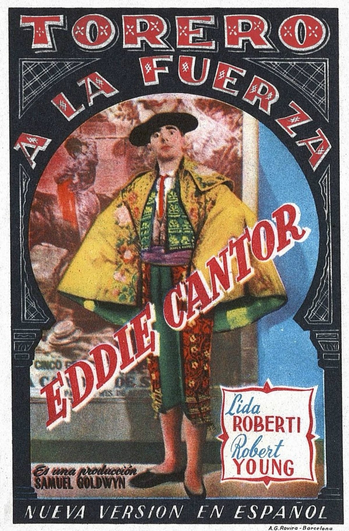 Poster de TORERO A LA FUERZA en español