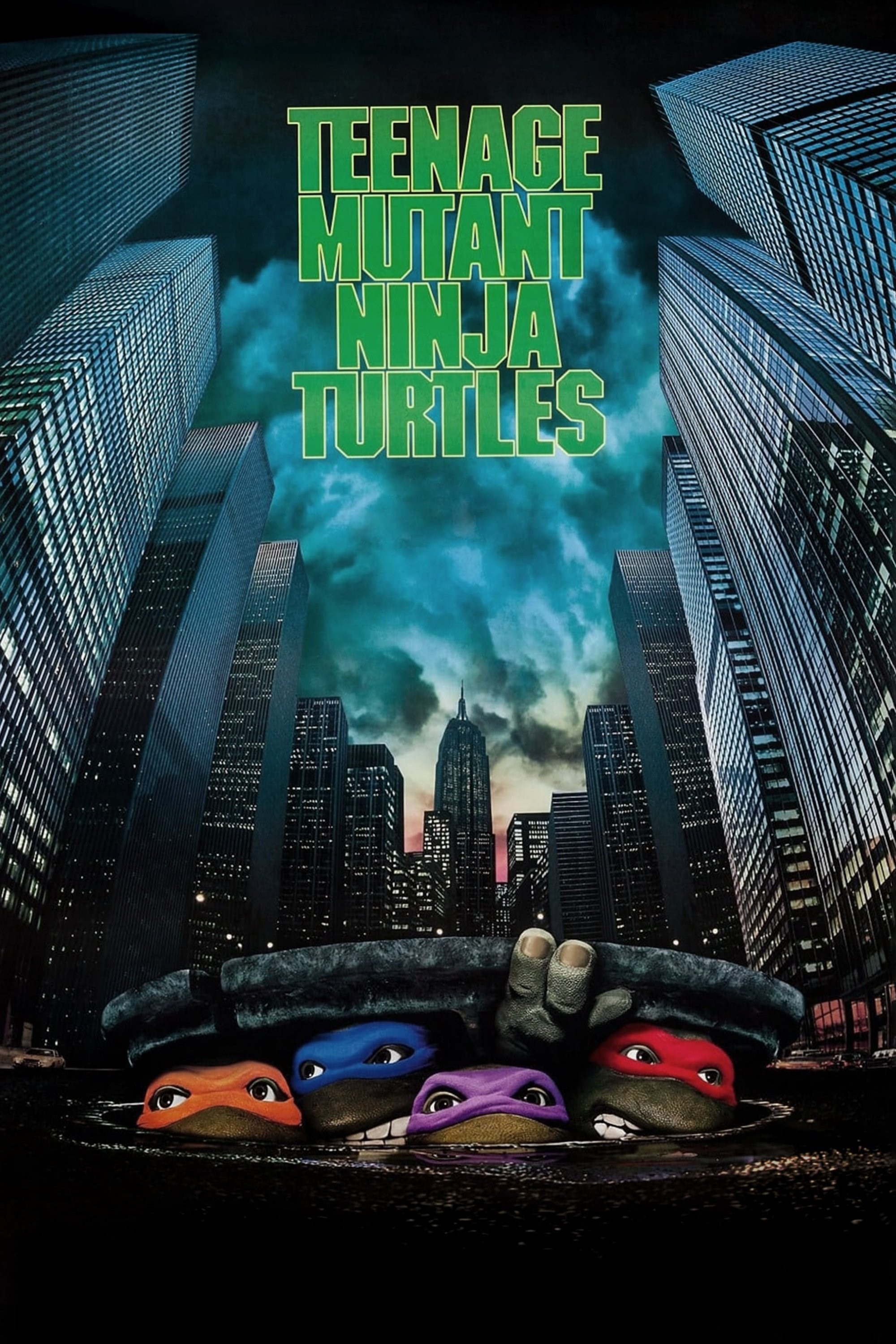 Poster de TORTUGAS NINJA en inglés