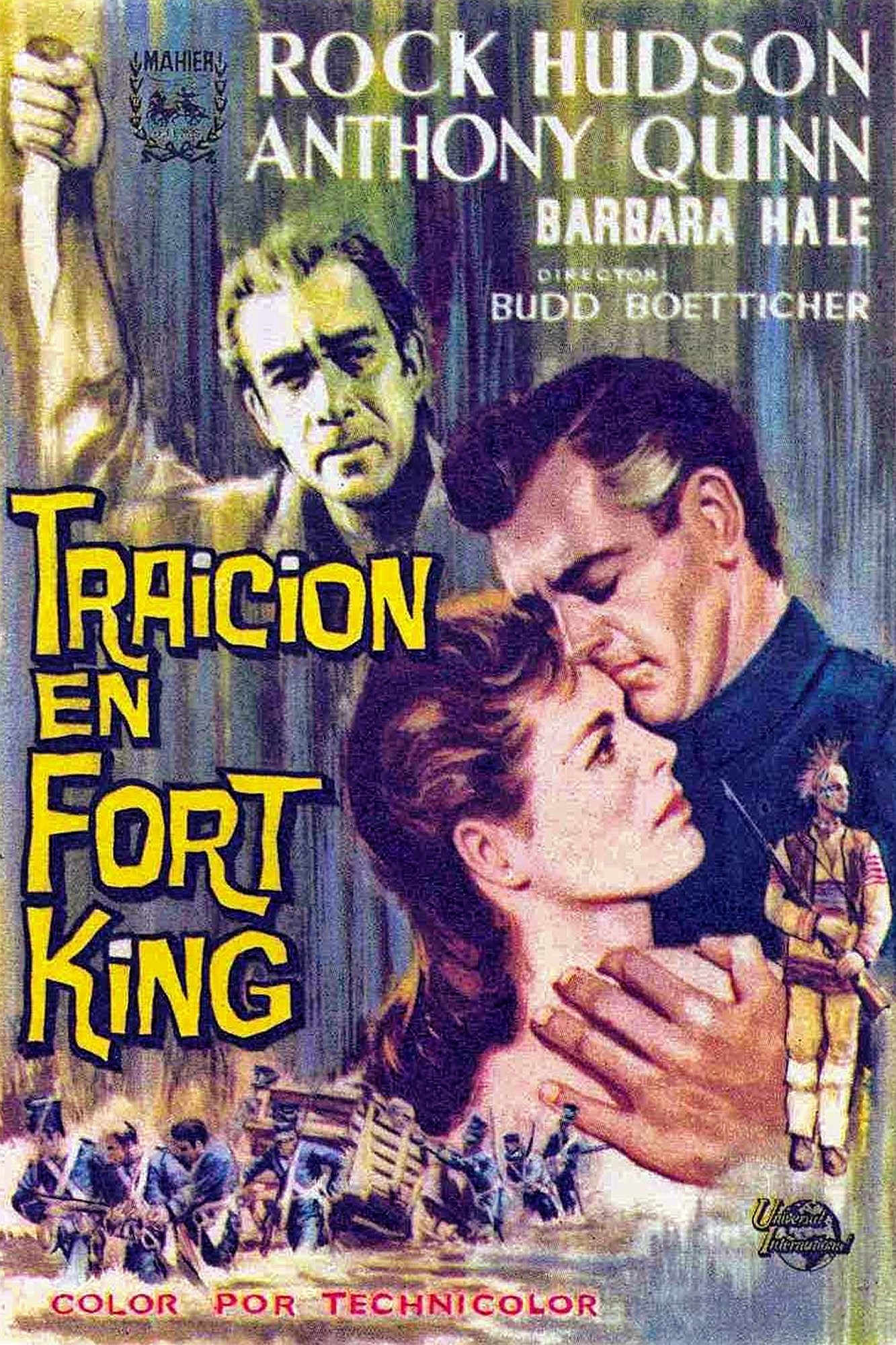 Poster de TRAICIÓN EN FORT KING en español