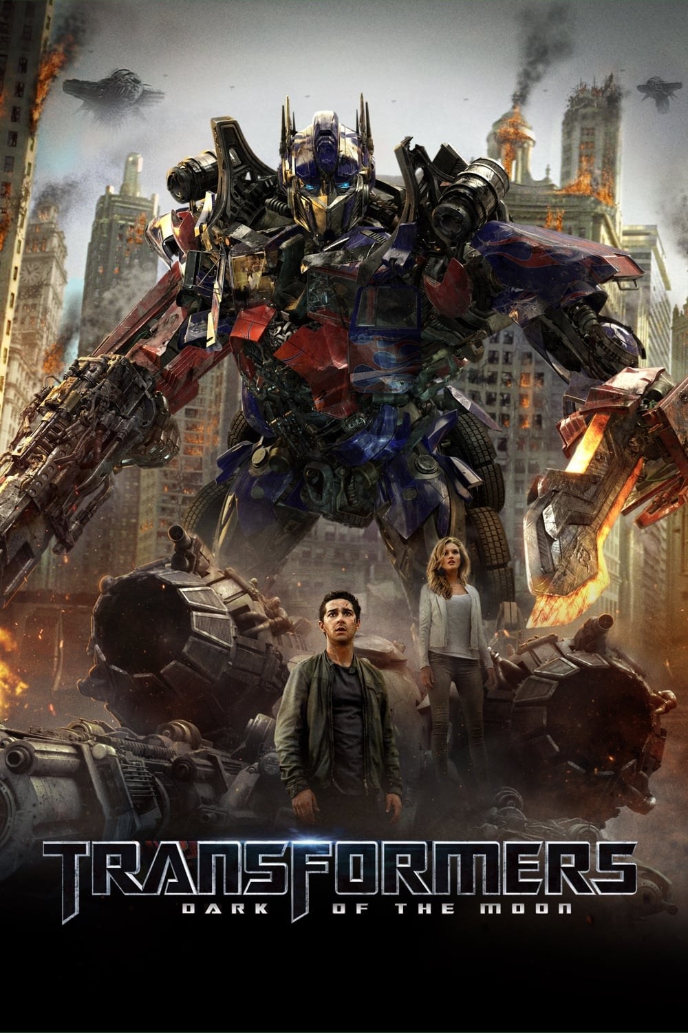 Poster de TRANSFORMERS: EL LADO OSCURO DE LA LUNA (TRANSFORMERS 3) en inglés