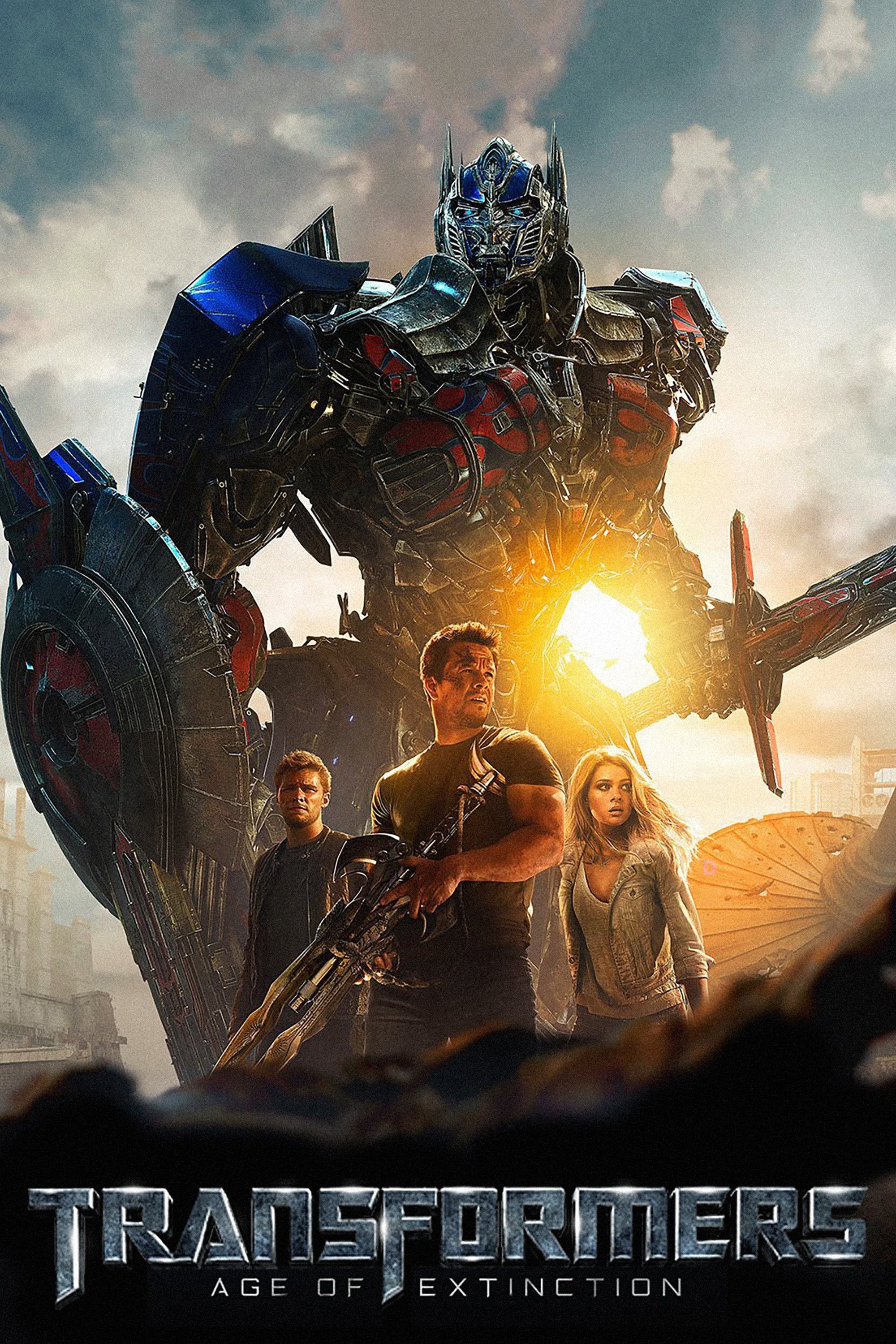 Poster de TRANSFORMERS: LA ERA DE LA EXTINCIÓN en inglés