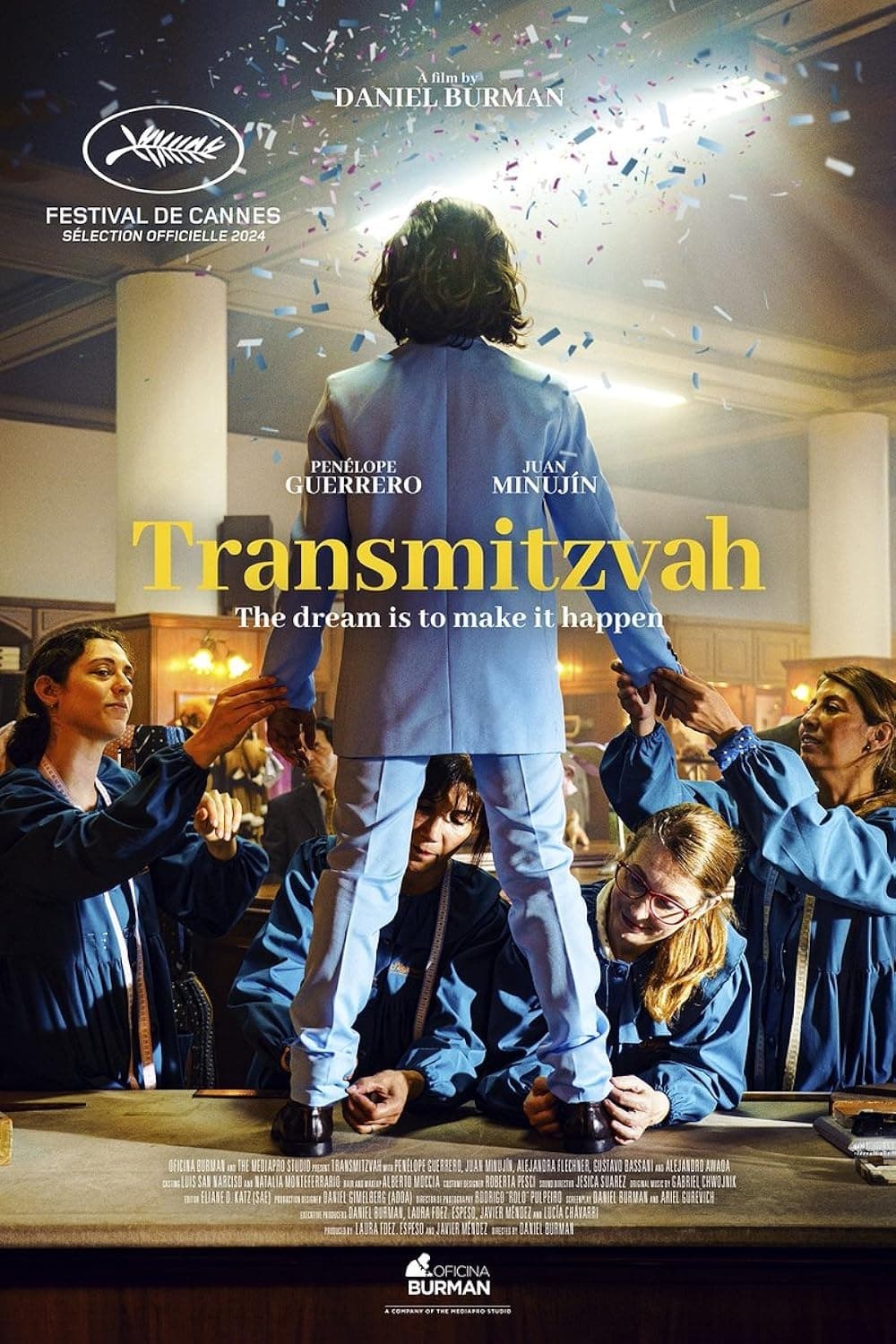 Poster de TRANSMITZVAH en inglés