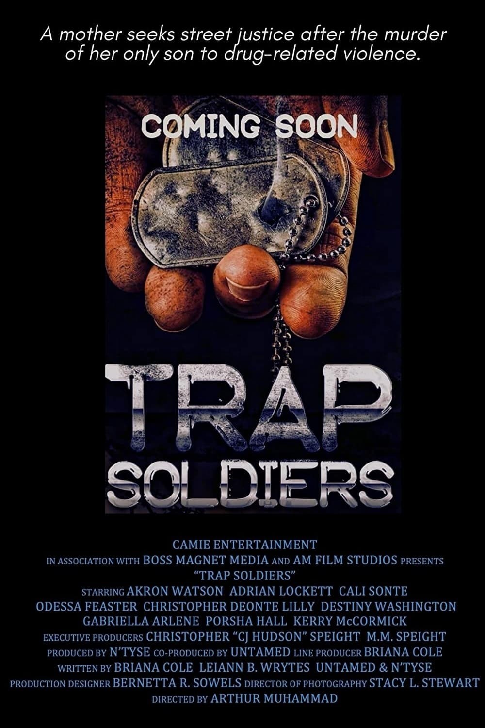 Poster de TRAP SOLDIERS en inglés
