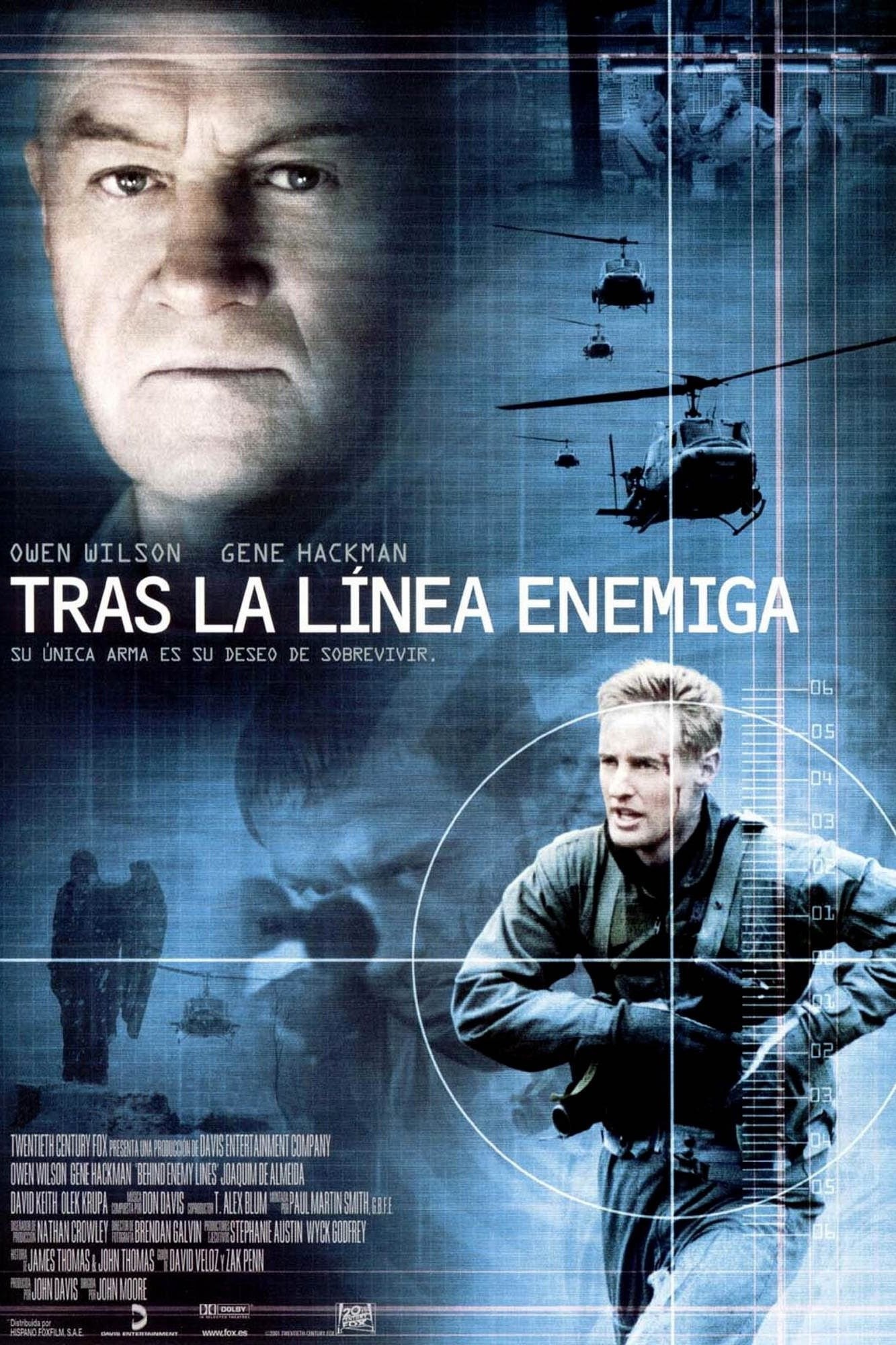 Poster de TRAS LA LÍNEA ENEMIGA en español
