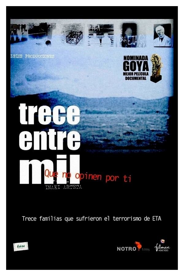 Poster de TRECE ENTRE MIL en español