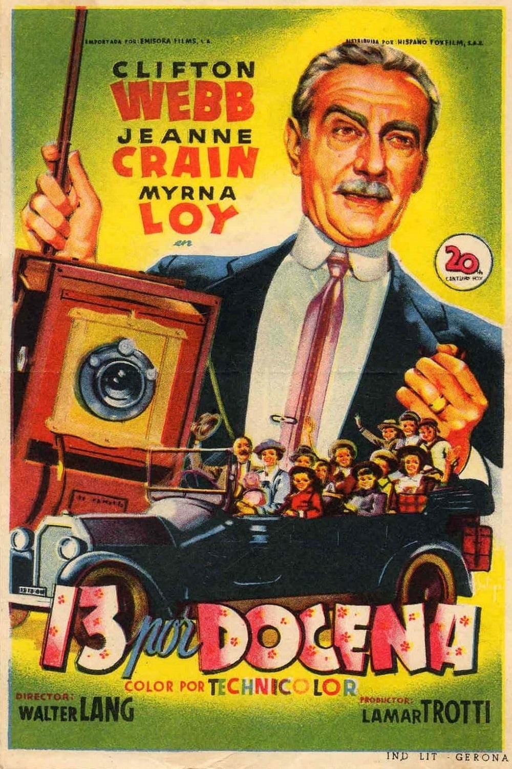 Poster de TRECE POR DOCENA en español