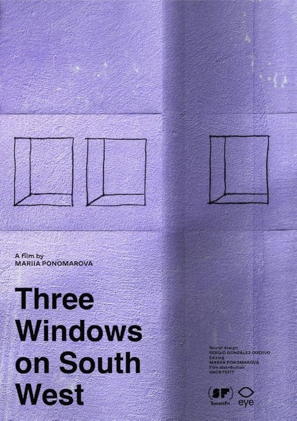 Poster de TRES VENTANAS AL SUROESTE