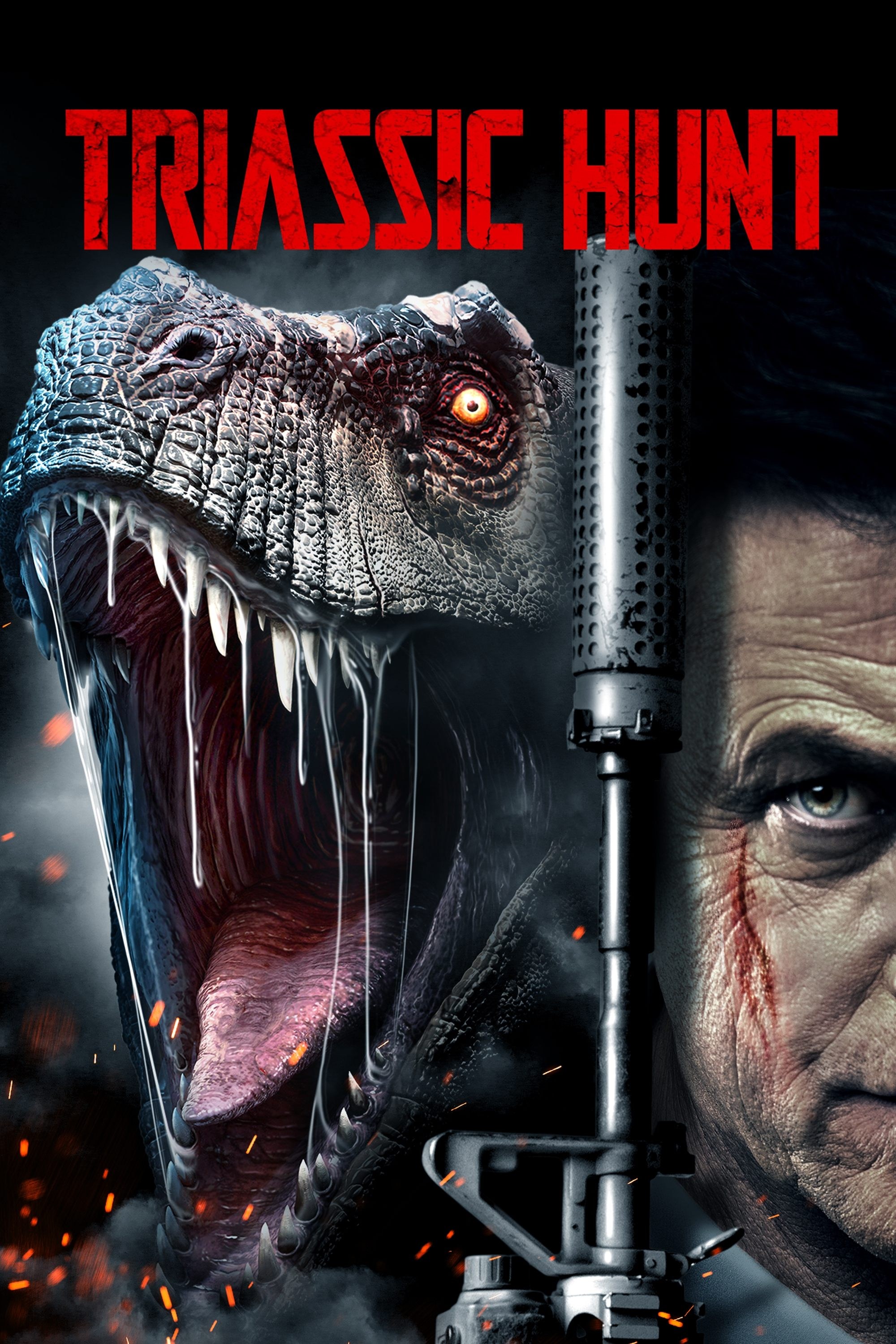 Poster de TRIASSIC HUNT en inglés