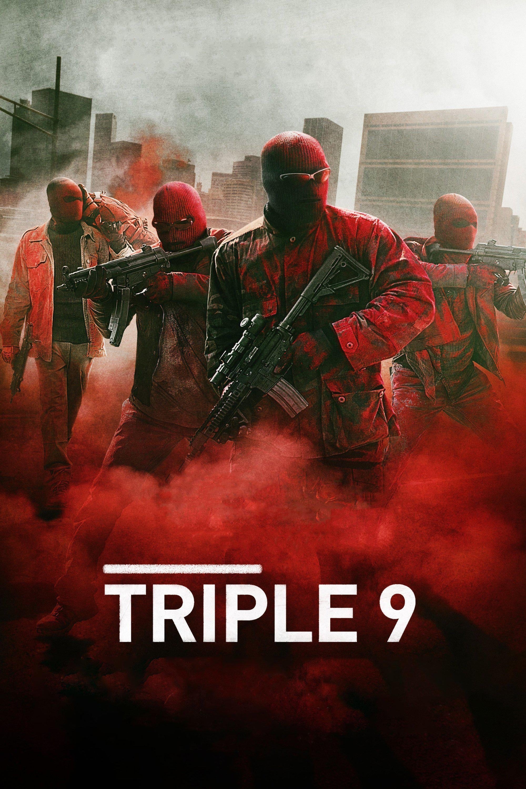 Poster de TRIPLE 9 en inglés