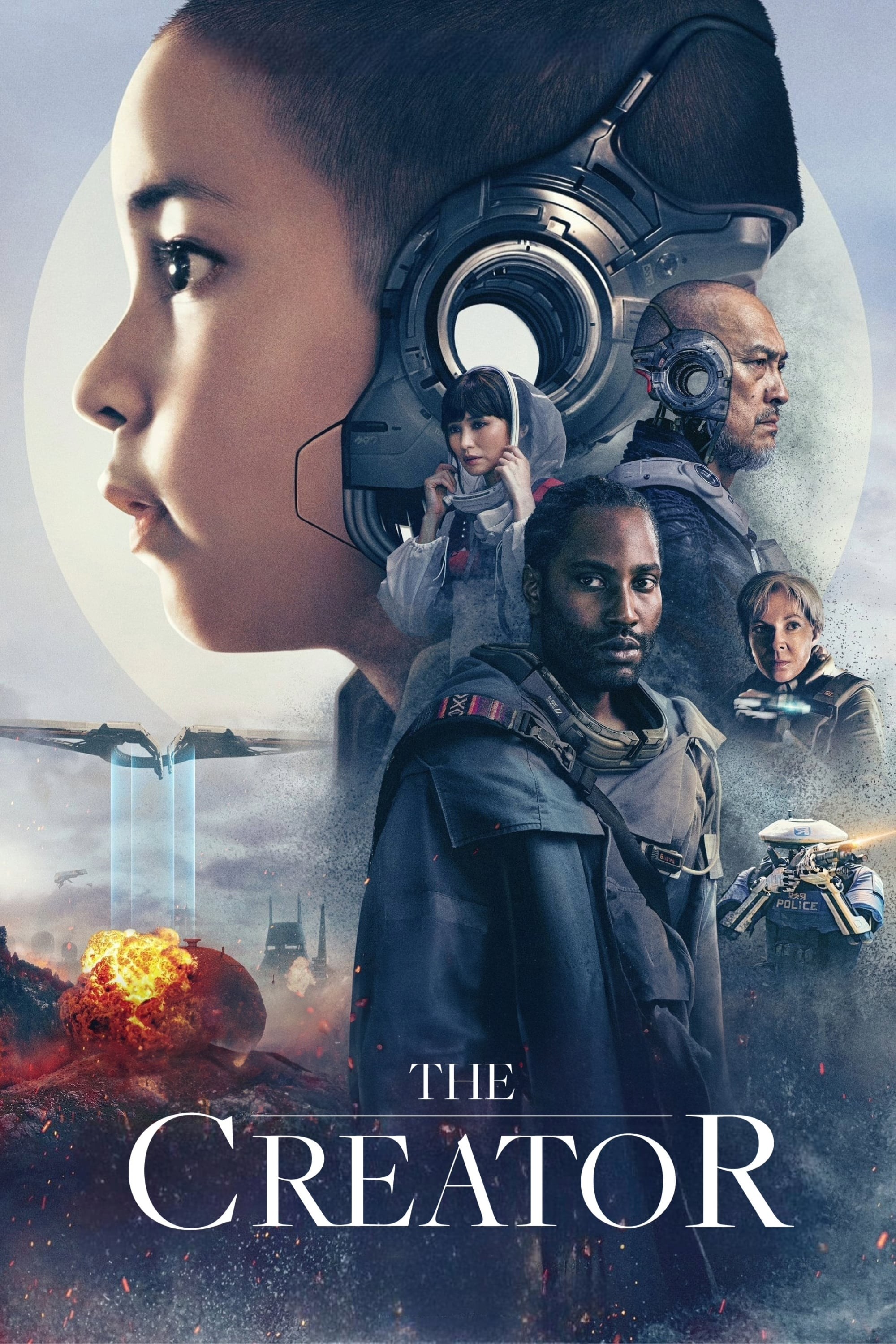 Poster de THE CREATOR en inglés