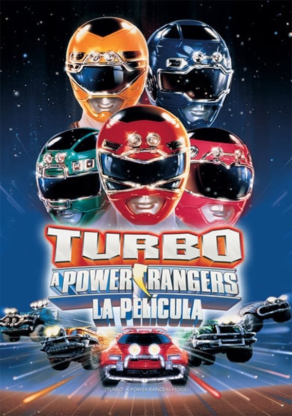 Poster de TURBO POWER RANGERS en español