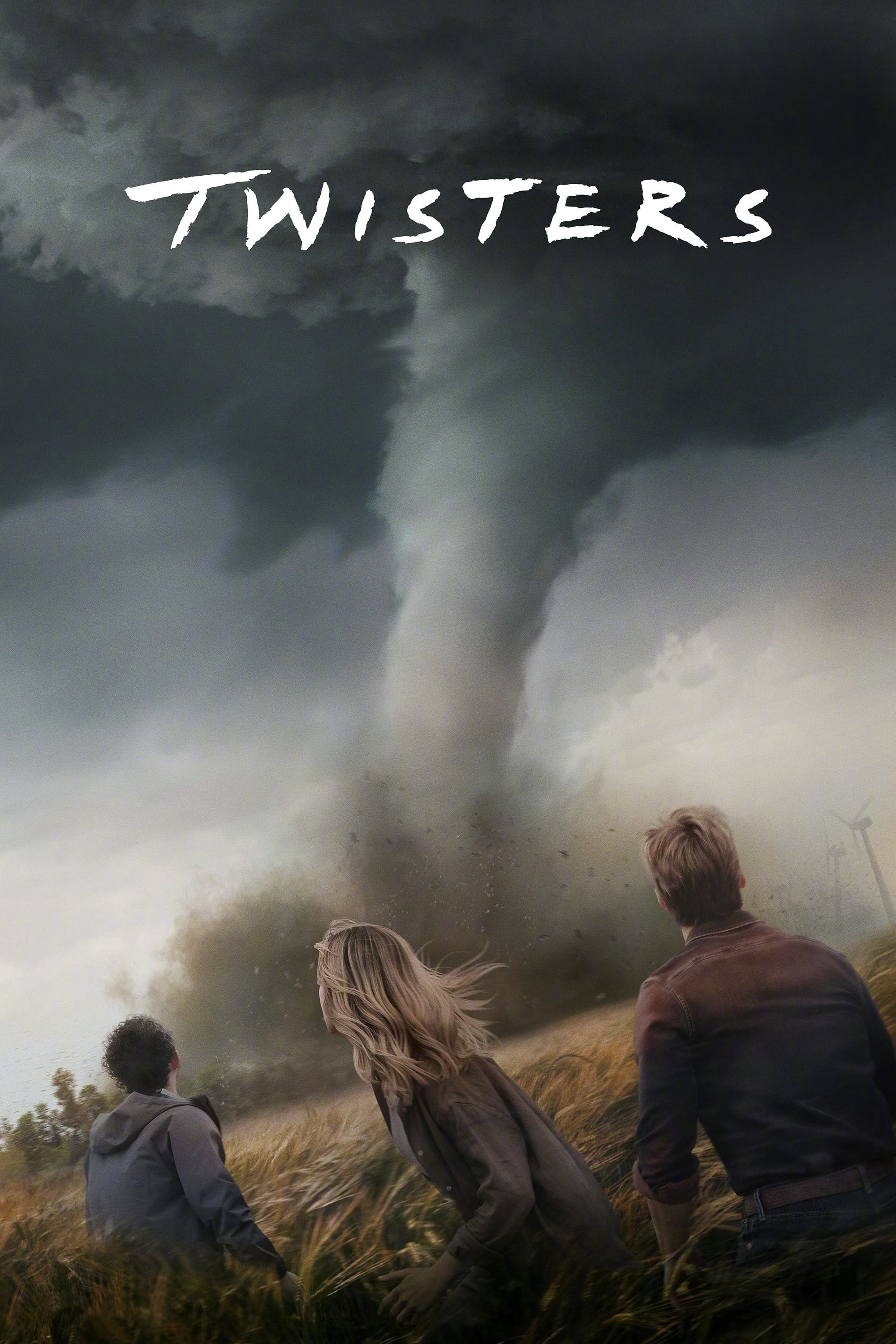 Poster de TWISTERS en inglés